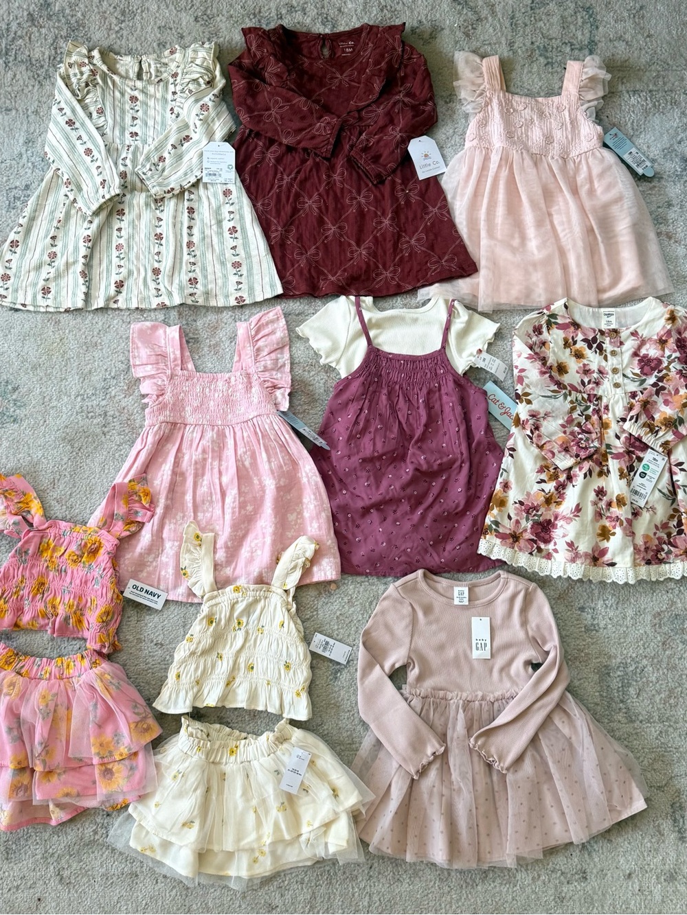 9 Toddler Dresses Bundle all NWT!